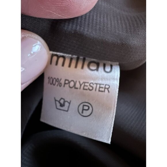 NEW Vintage Y2K Millau gray fringe sequin flowy tank mini dress M mobwife glam - Picture 11 of 12